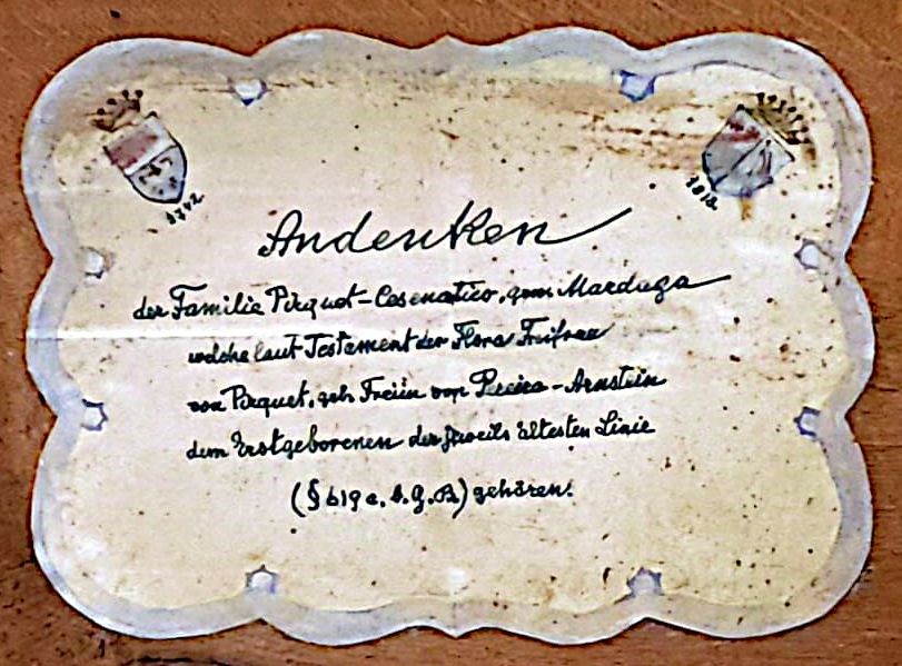 Schild Andenken